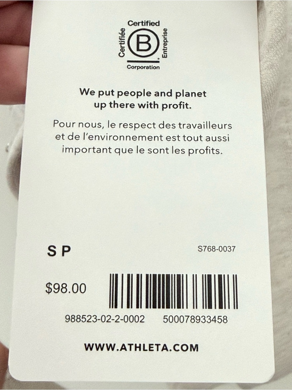 NWT ATHLETA Jumpsuit Balance SP - Picture 5 of 14